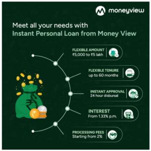 Apply For Instant Loan (Money view)
